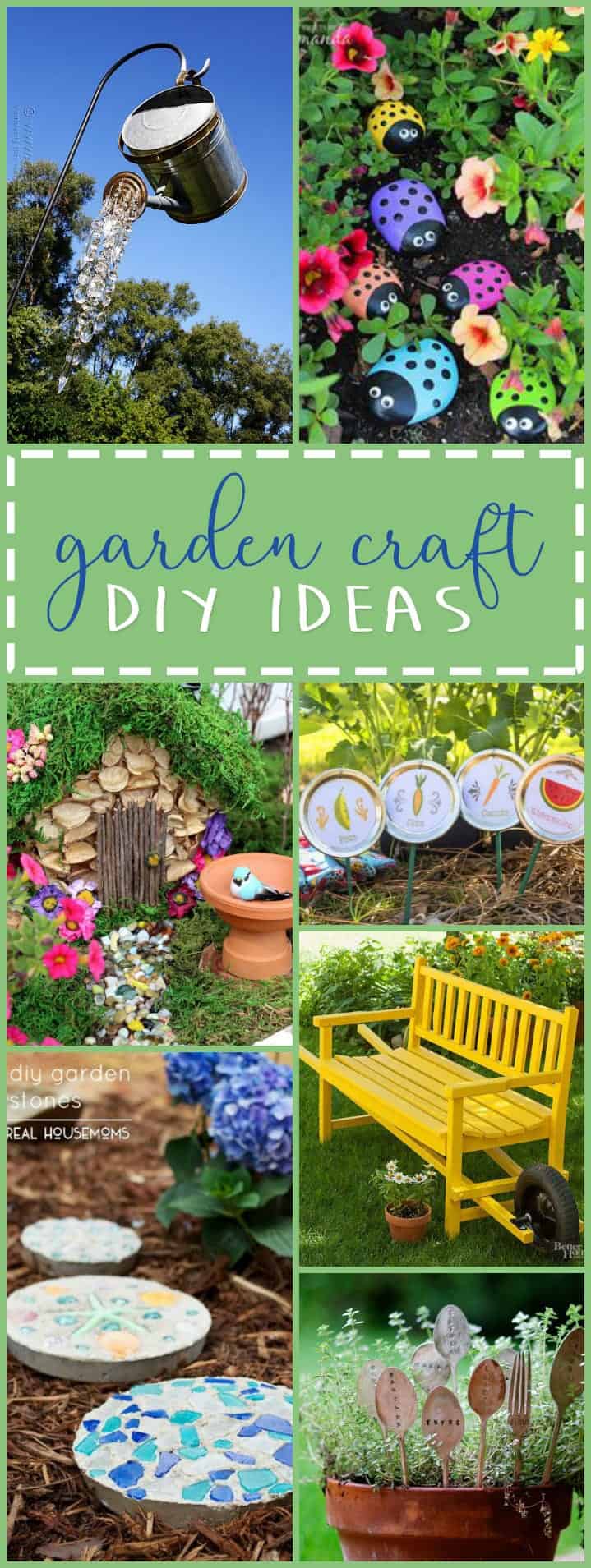 DIY Garden Crafts: 24+ beautiful garden crafts for every age!