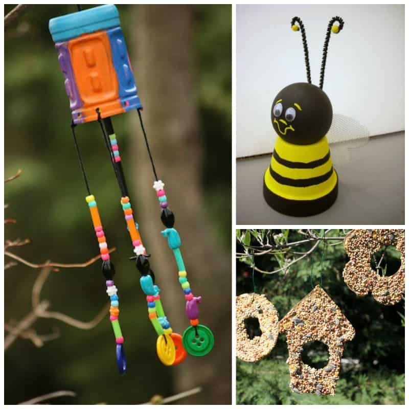 Kid's Garden Crafts: 28+ creative ideas for the little ones