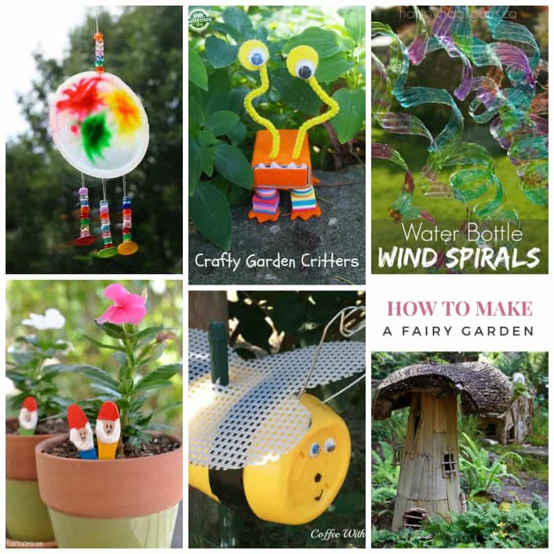 Kid's Garden Craft Roundup