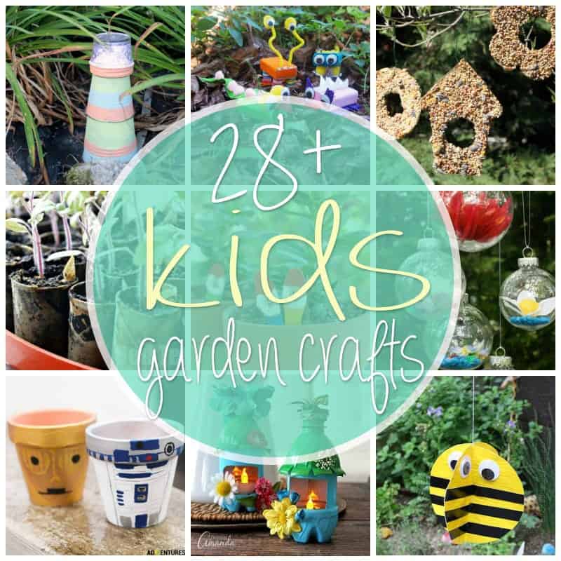 Kid S Garden Crafts 28 Creative Ideas For The Little Ones   Kids Garden Crafts Roundup 1 