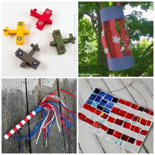 25+ Memorial Day Crafts and Recipes Crafts by Amanda