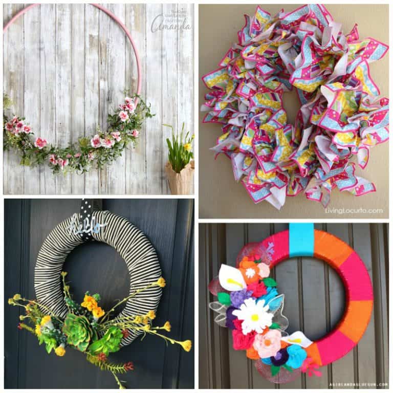DIY Summer Wreaths 20+ beautiful statement wreaths for summer!