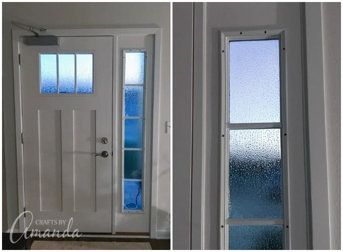 frosted glass window panels