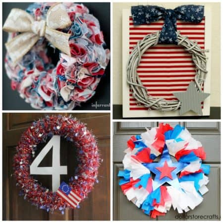 July 4th Wreaths: A Diy Collection Of 16+ Creative Patriotic Wreaths