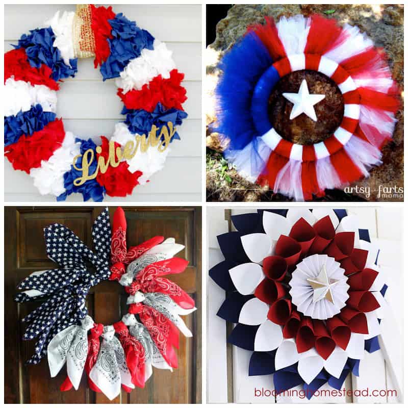 Fourth of July Wreath