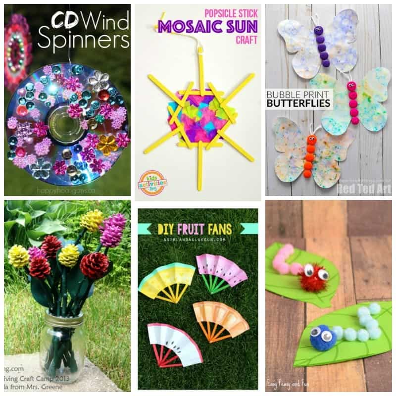 Easy Summer Crafts For Kids -100+ Arts And Crafts Ideas For All