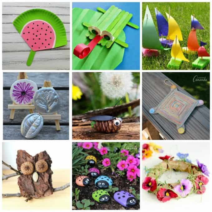 Summer Camp Crafts for Kids 30+ ideas for a fun camp craft experience!