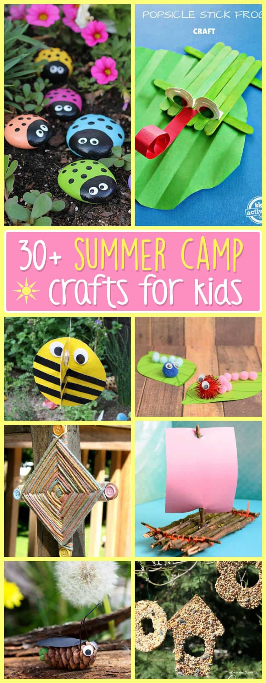 Summer Camp Crafts For Kids