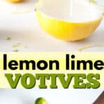 lemon lime votive pin image