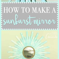 This DIY sunburst mirror requires only a few supplies and makes a beautiful statement piece. Add some elegance to your room in no time!