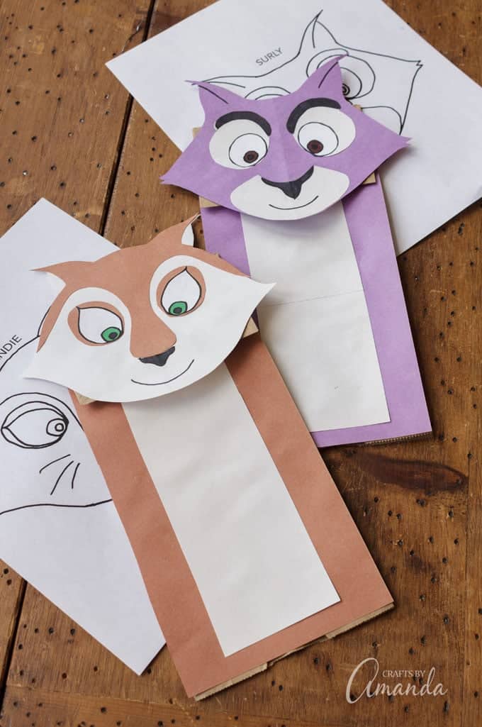In celebration of the new movie THE NUT JOB 2, we will be making paper bag squirrel puppets so the kids can act out their favorite scenes! #TheNutJob2