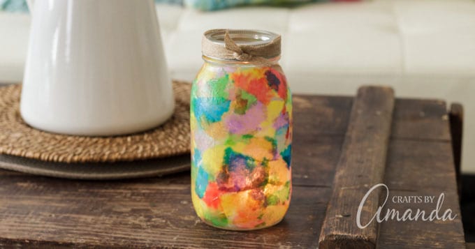 Watercolor Luminaries