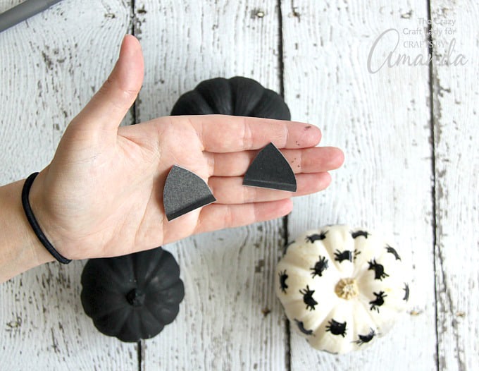 Black Cat Pumpkins no carve pumpkins for cat lovers