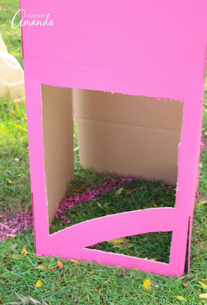 diy barbie box costume