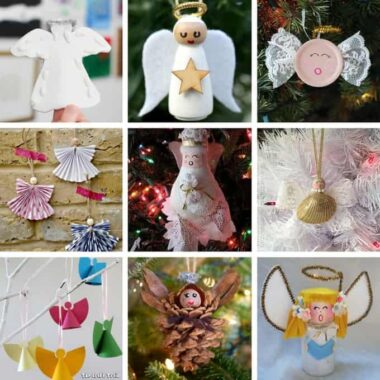 A collection of beautiful angel crafts for kids!