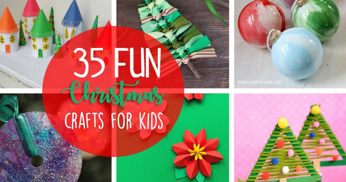 Download Christmas Crafts For Kids 35 Fun And Easy Holiday Ideas PSD Mockup Templates