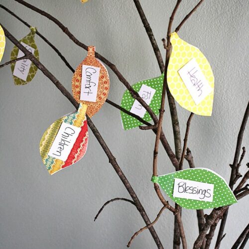 Teaching kids about being thankful (and reminding adults!) is an easy task when you have something fun and interactive like this thankful tree you can make at home.