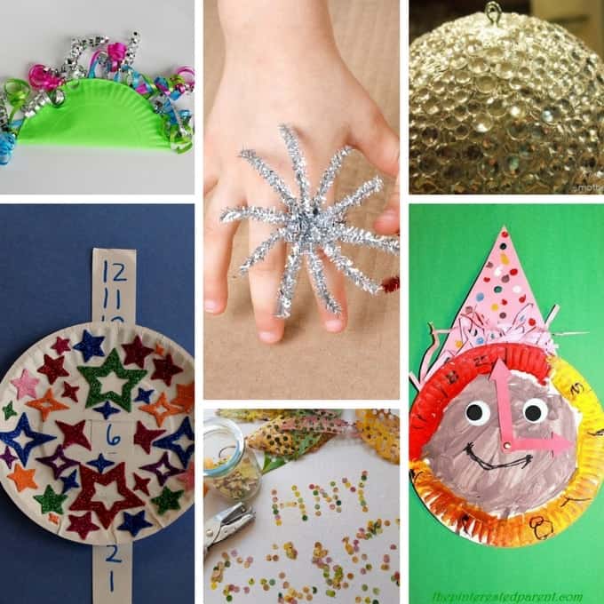 New Year&#039;s Crafts: keep kids occupied while waiting for the new year&#039;s bell!