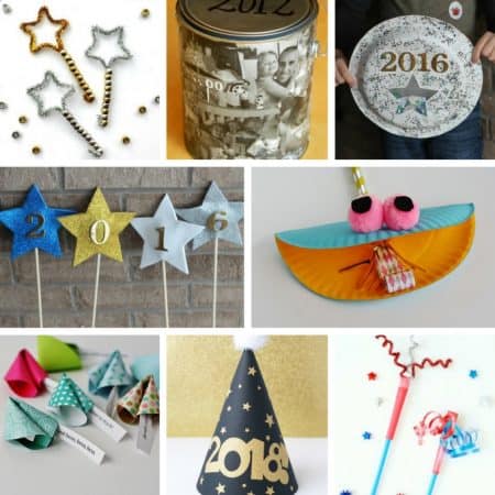 New Year's Crafts: keep kids occupied while waiting for the new year's ...