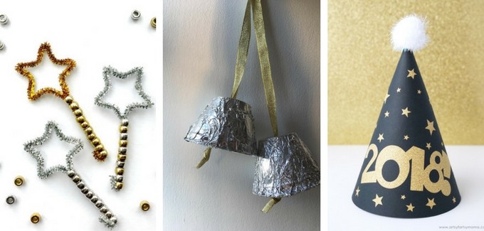 How do you celebrate New Year's with your kids? Which of these crafts will you be making with them?