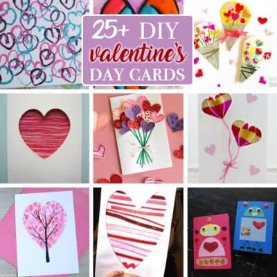 25+ Homemade Valentine's Day Cards - Crafts by Amanda