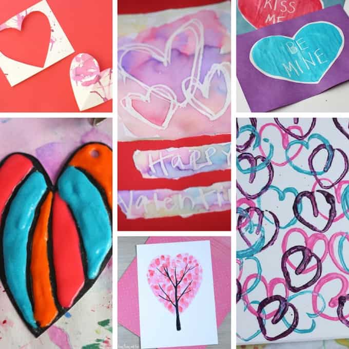 25+ Homemade Valentine's Day Cards - Crafts by Amanda