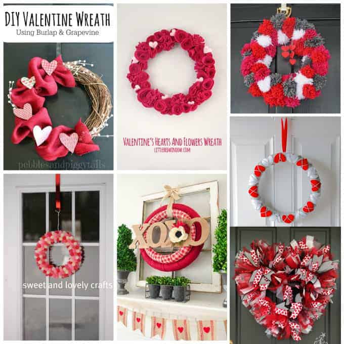 8 inch round wreath sign Valentine wreath sign wreath supplies DIY Valentine wreath wreath attachments Valentine Wreath Kit