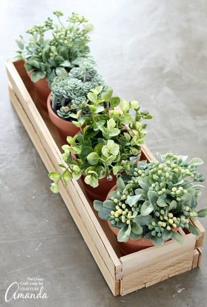 Wood Shim Planter Box: a DIY that's easy enough to tackle!