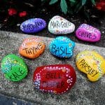 Rock garden markers