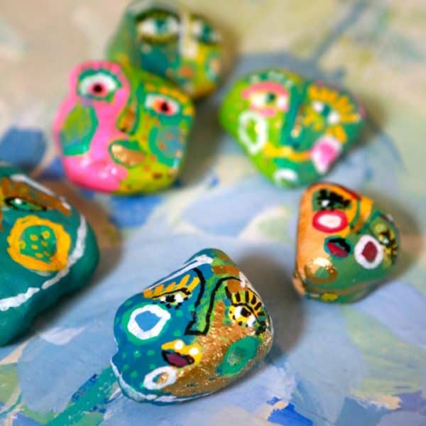 Many Ideas for Painted Rocks: bonus - tips and tricks for painting on rocks