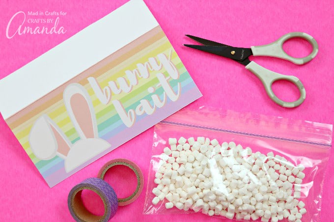 Bunny Bait Printable: deliver easy bunny bait take care of luggage for picture relating to Bunny Bait Printable titled Bunny Bait Printable: generate straightforward bunny bait address baggage for