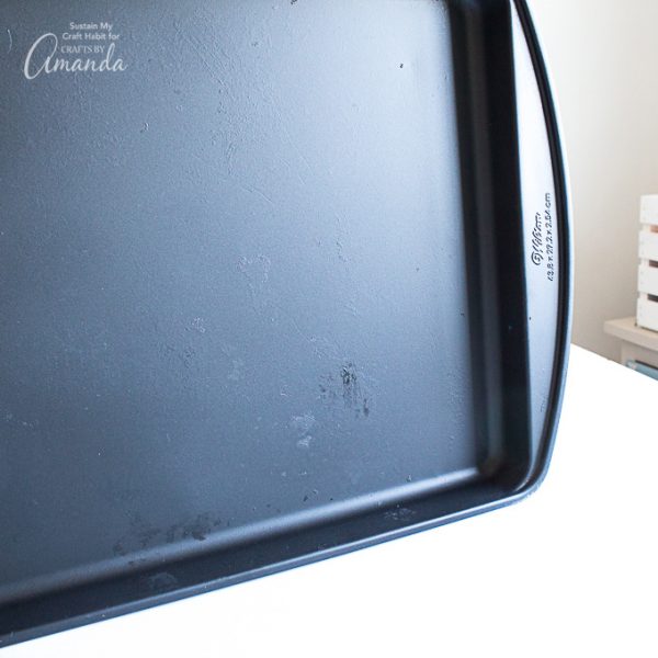 Board create a stylish board from an old cookie sheet!