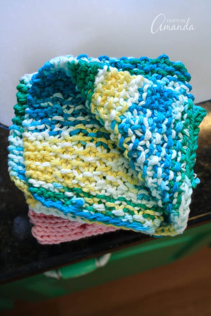 How To Knit Dishcloth Pattern Great Beginner Project