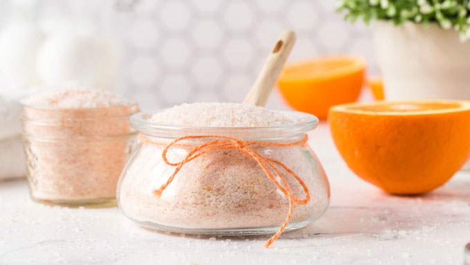 DIY - Orange Bath Salts