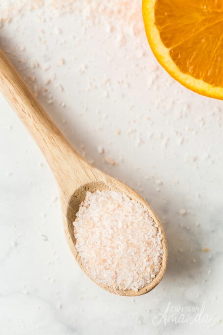 Orange Bath Salts Recipe - Crafts by Amanda - Bath & Body