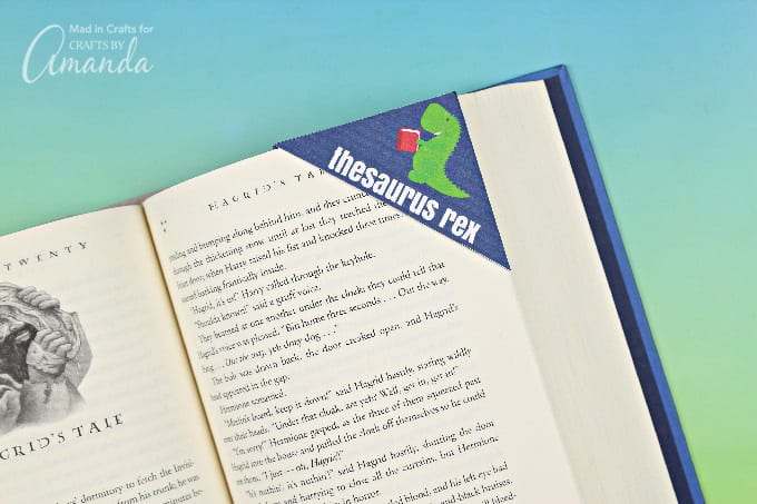 thesaurus rex corner bookmark