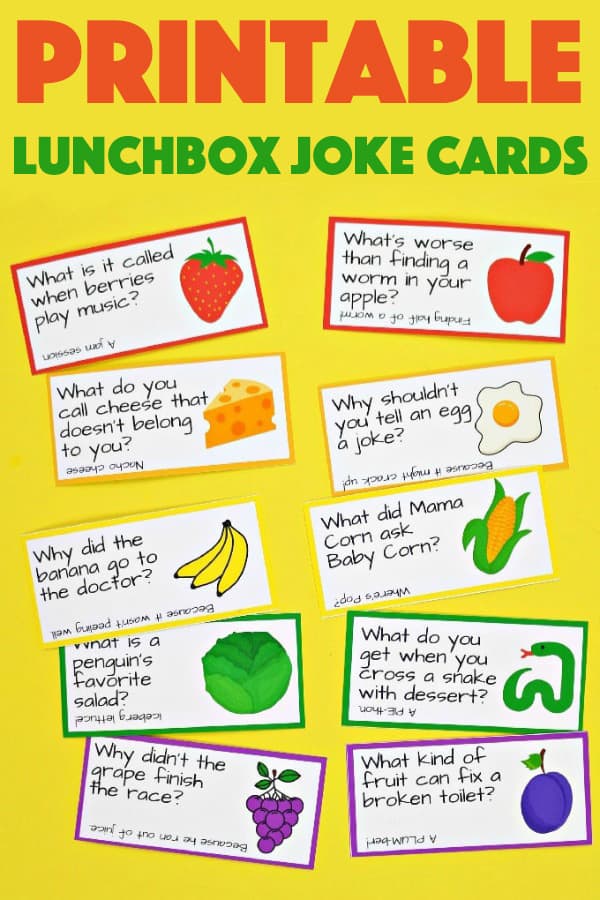 Funny Lunchbox Notes (free Printables) Kids Mad In Crafts