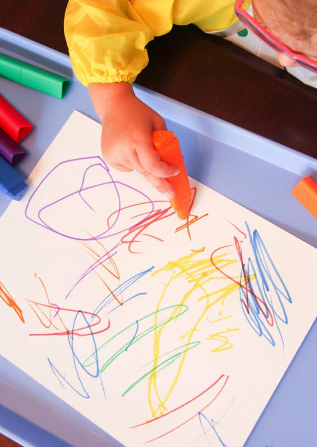 toddler drawing