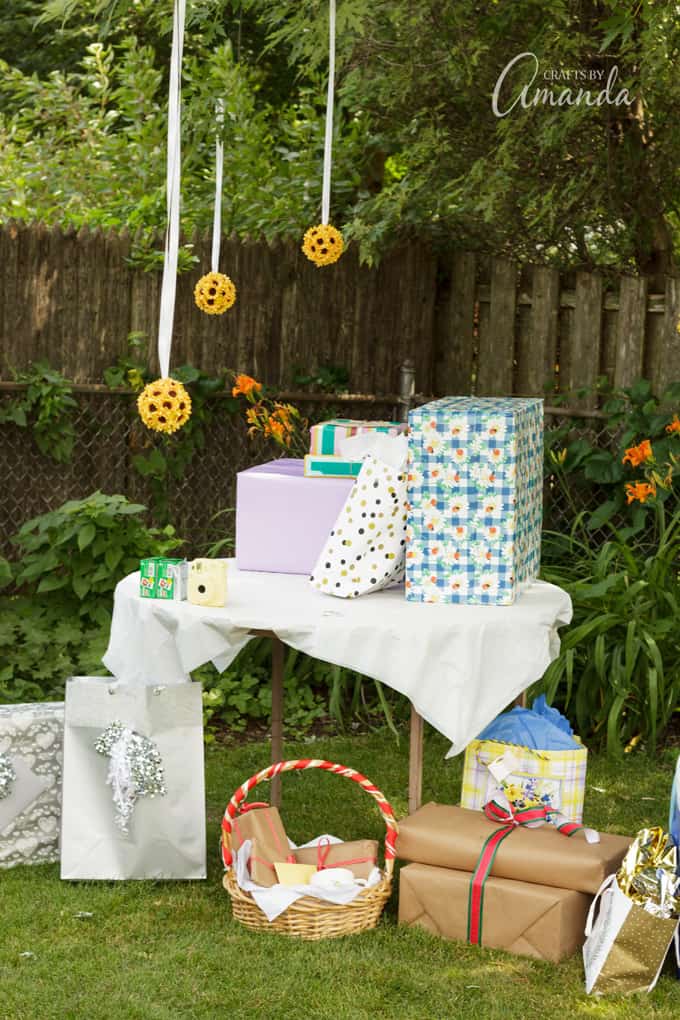 picnic style bridal shower