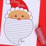 Letter To Santa Printable!