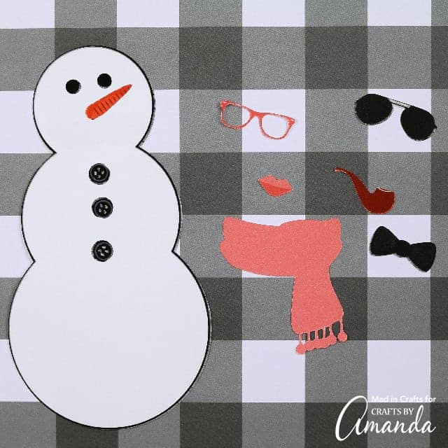 Build a Snowman Printable and Tutorial - Crafts by Amanda