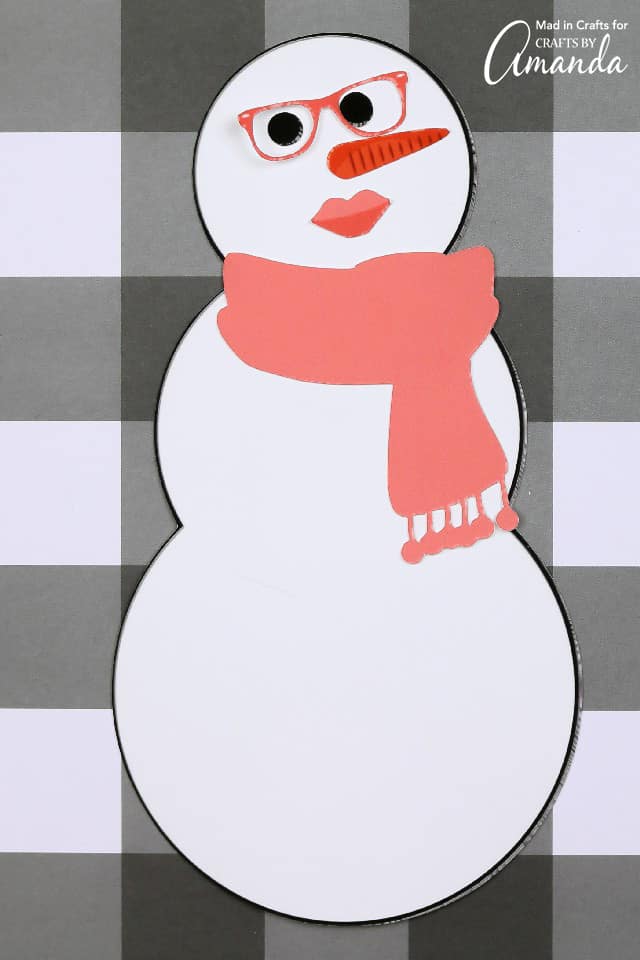 Lady Snowman- snowman printable
