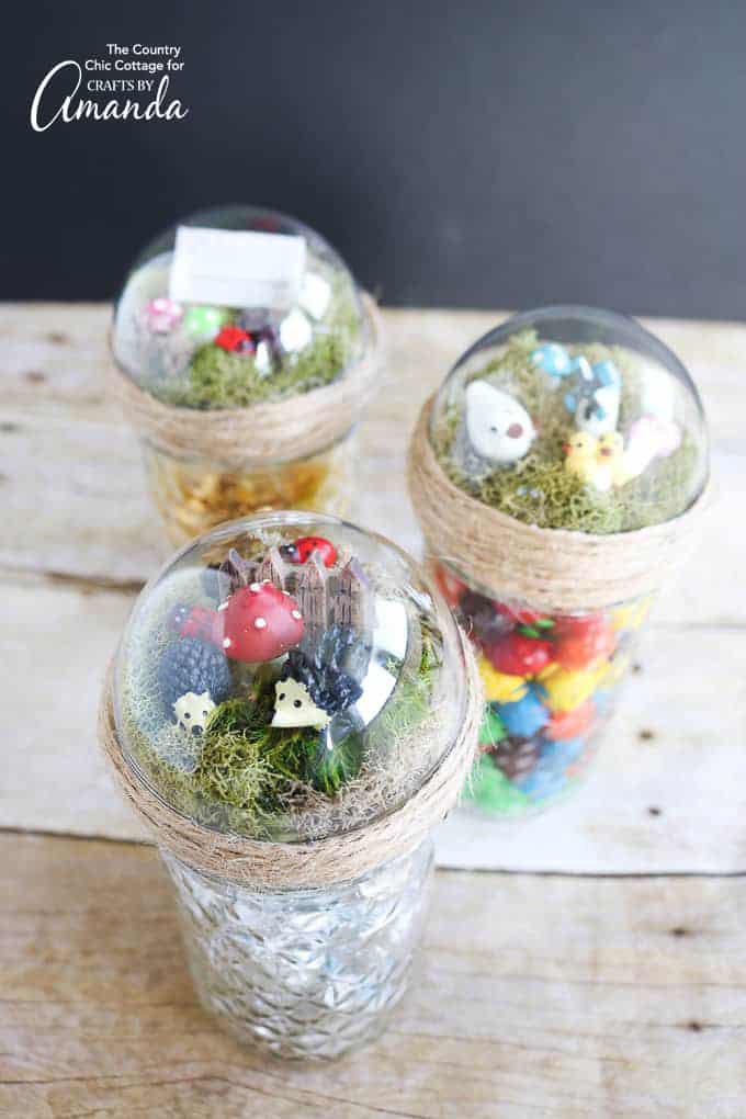 Fairy Garden Mason Jar Toppers