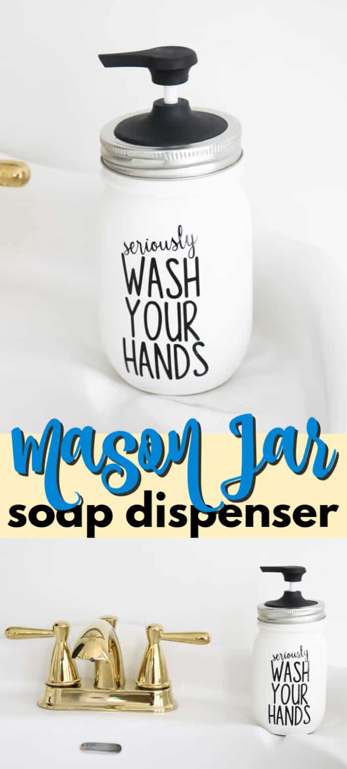 Mason Jar Soap Dispenser how to make your own Crafts by Amanda