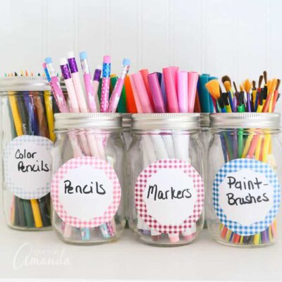 Labels for Jars - free printable mason jar labels - Crafts by Amanda