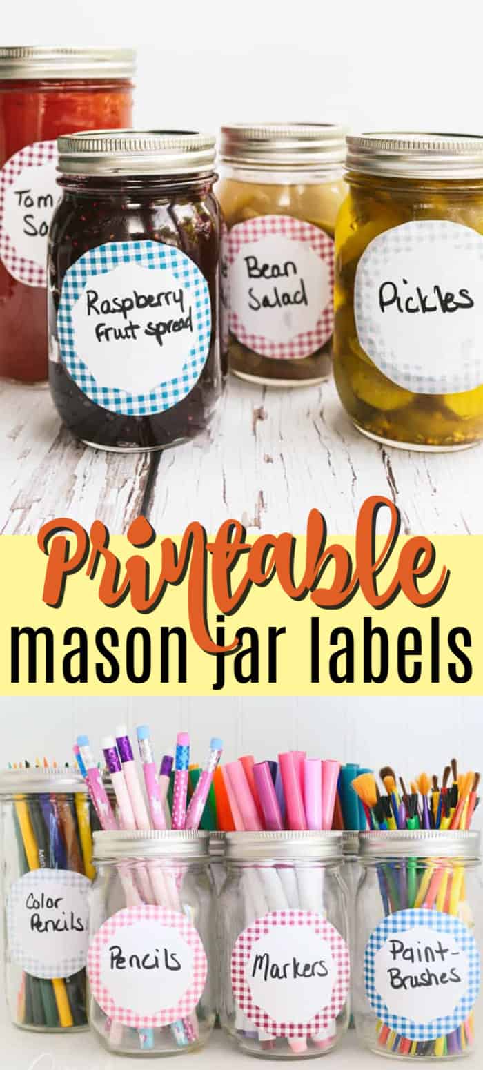 labels for jars free printable mason jar labels crafts