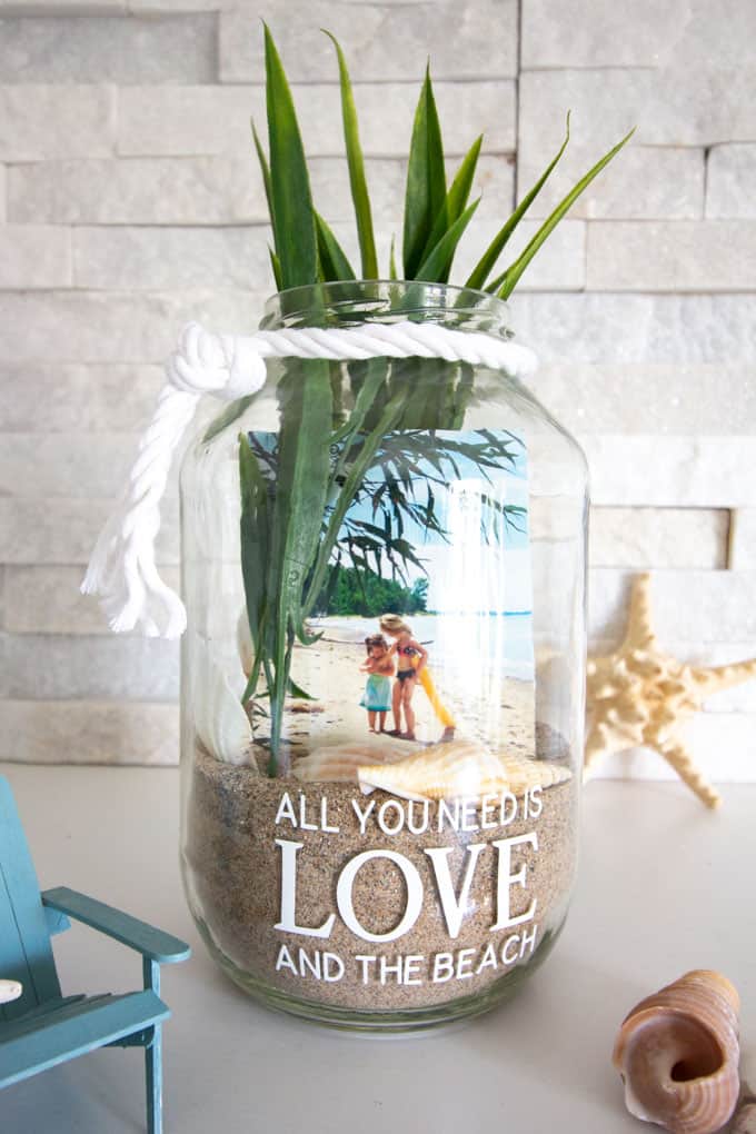 Photo Vacation Jar