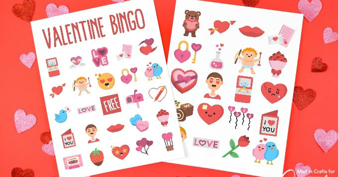 Printable Valentine Bingo