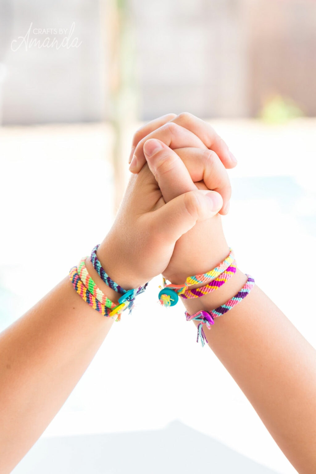 How To Make Friendship Bracelets - Crafts by Amanda - Wearable Crafts