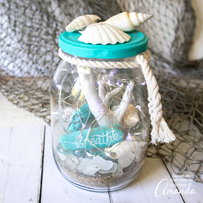 Beach Terrarium Crafts By Amanda